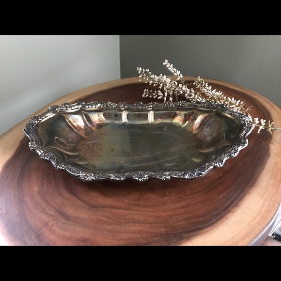Vintage silver plated trinket dish - Picture 4 of 7